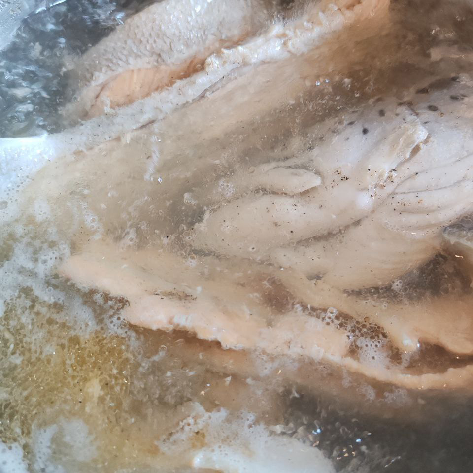 Бульон в процессе варки