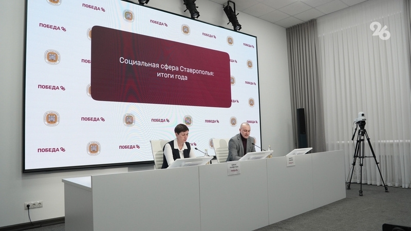    Министр труда и соцзащиты СК Елена Мамонтова ответила на вопросы журналистов Фото: Александр Скрыпник / / ИА «Победа26»