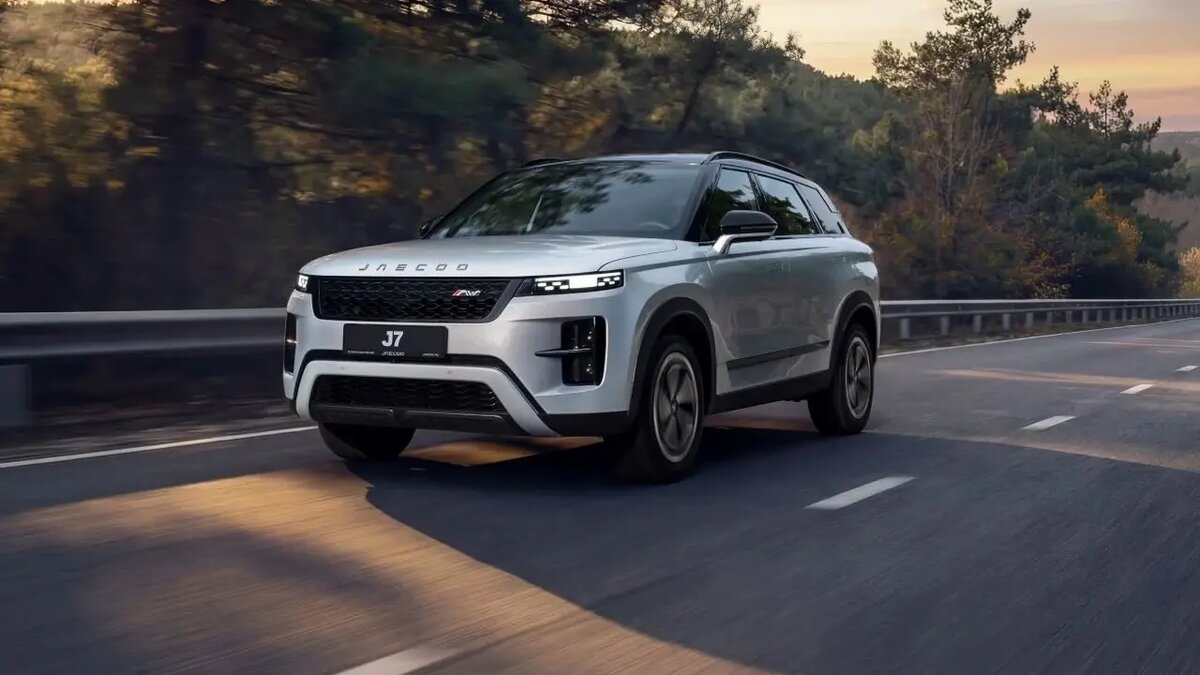    Jaecoo J7. Фото Jaecoo