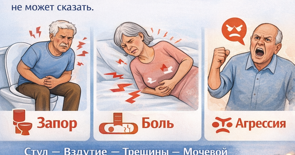 🚽 Запор, боль и агрессия: почему «плохое поведение» — это симптом