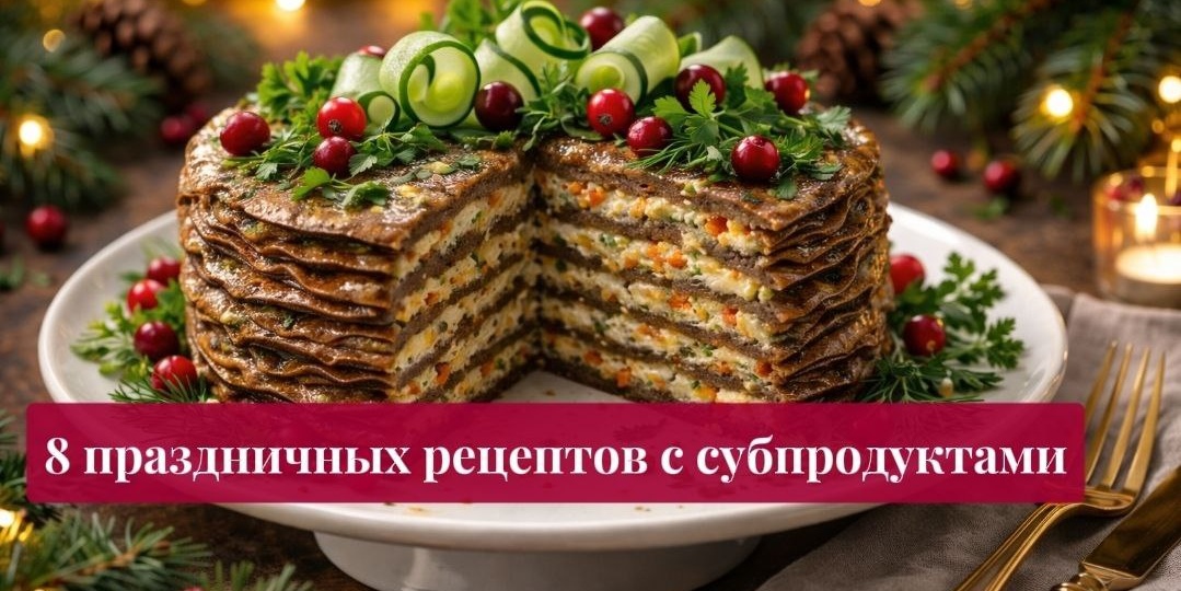 Субпродукты на Новый год: 8 блюд, как маленький гастрономический фокус.