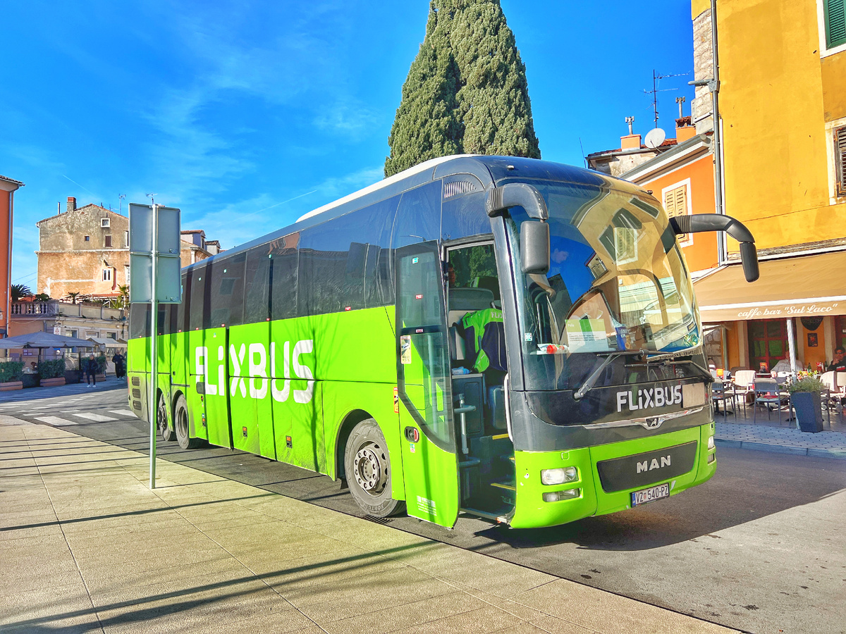 Автобус из Любляны в Ровинь. Фото автора 