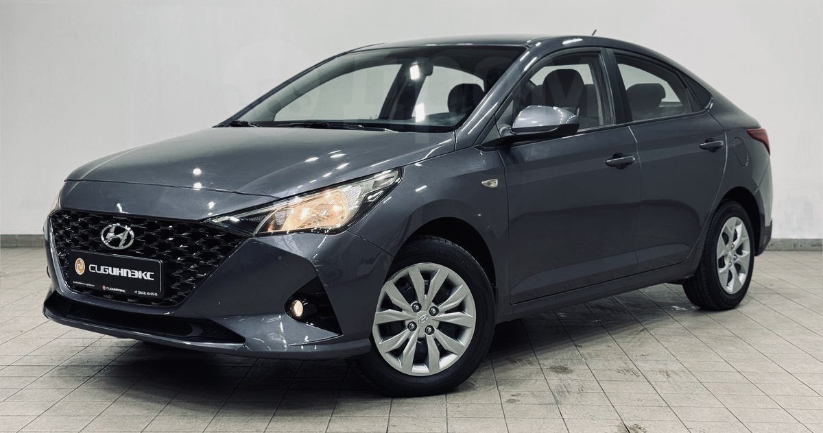 Hyundai Solaris, 2021 фото с сайта Дром.