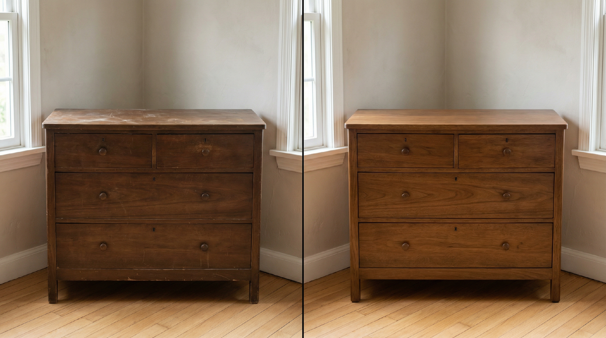 До и после реставрации