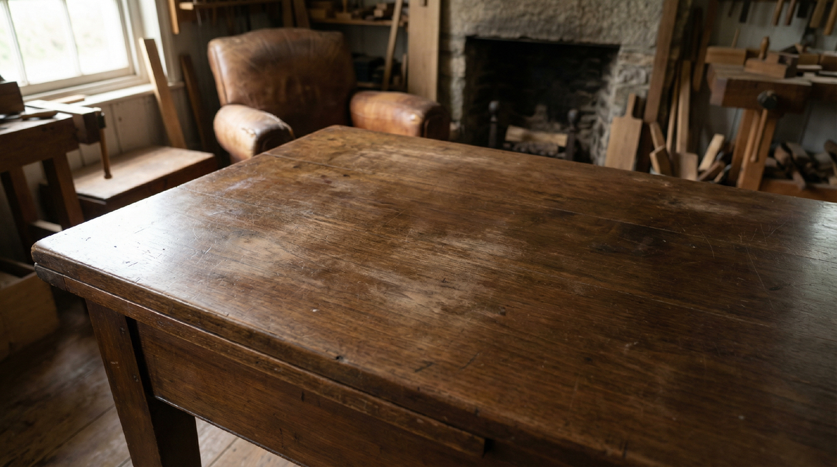 Стабильное старое покрытие мебели