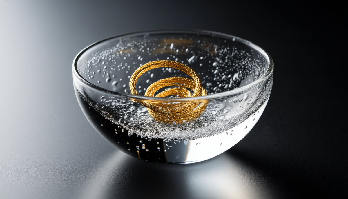 1. «Лёд и золото»
Описание:
Хрустальная чаша с замёрзшей водой и золотой нитью внутри — метафора застывшего мгновения. Нить образует спираль, словно запечатлённый вихрь времени.

История:
Объект создан по мотивам алхимических трактатов, где лёд и золото символизировали превращение материи. Автор вдохновлялся старинными рецептами «заморозки света»: в XVII веке алхимики пытались заключить солнечный луч в кристалл. Здесь золото — не роскошь, а символ энергии, заключённой в холоде. Каждый пузырь в льде — случайный след дыхания зимы, неповторимый узор природы.