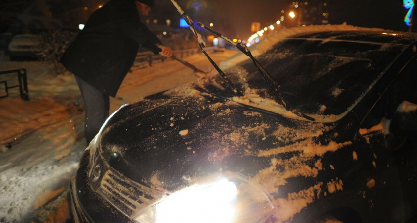    Снегопад в Троицке / Медиасток.рф