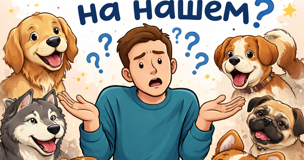 Почему собаки не говорят «по-нашему»