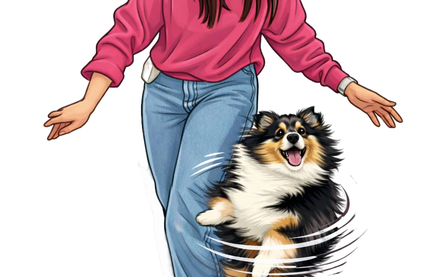 Когда хочешь, чтобы собака умела всё…