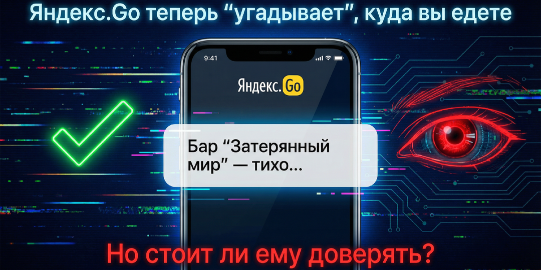 🤖 «Яндекс.Go теперь “угадывает”, куда вы едете. Но стоит ли ему доверять?»