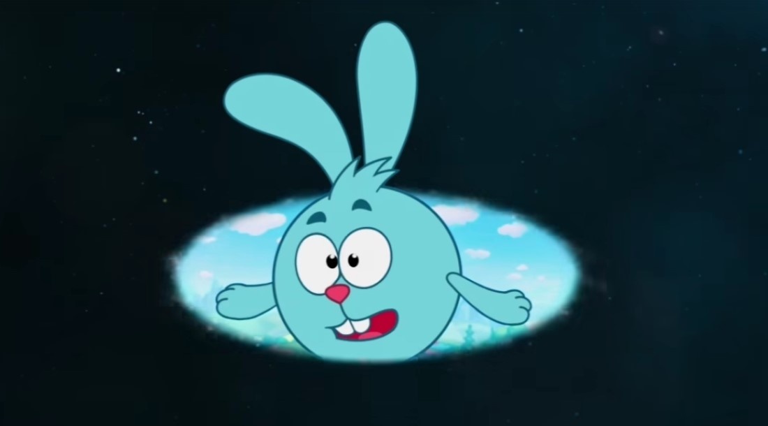     Кадр из тизера фильма «Смешарики сквозь вселенные» (2026)