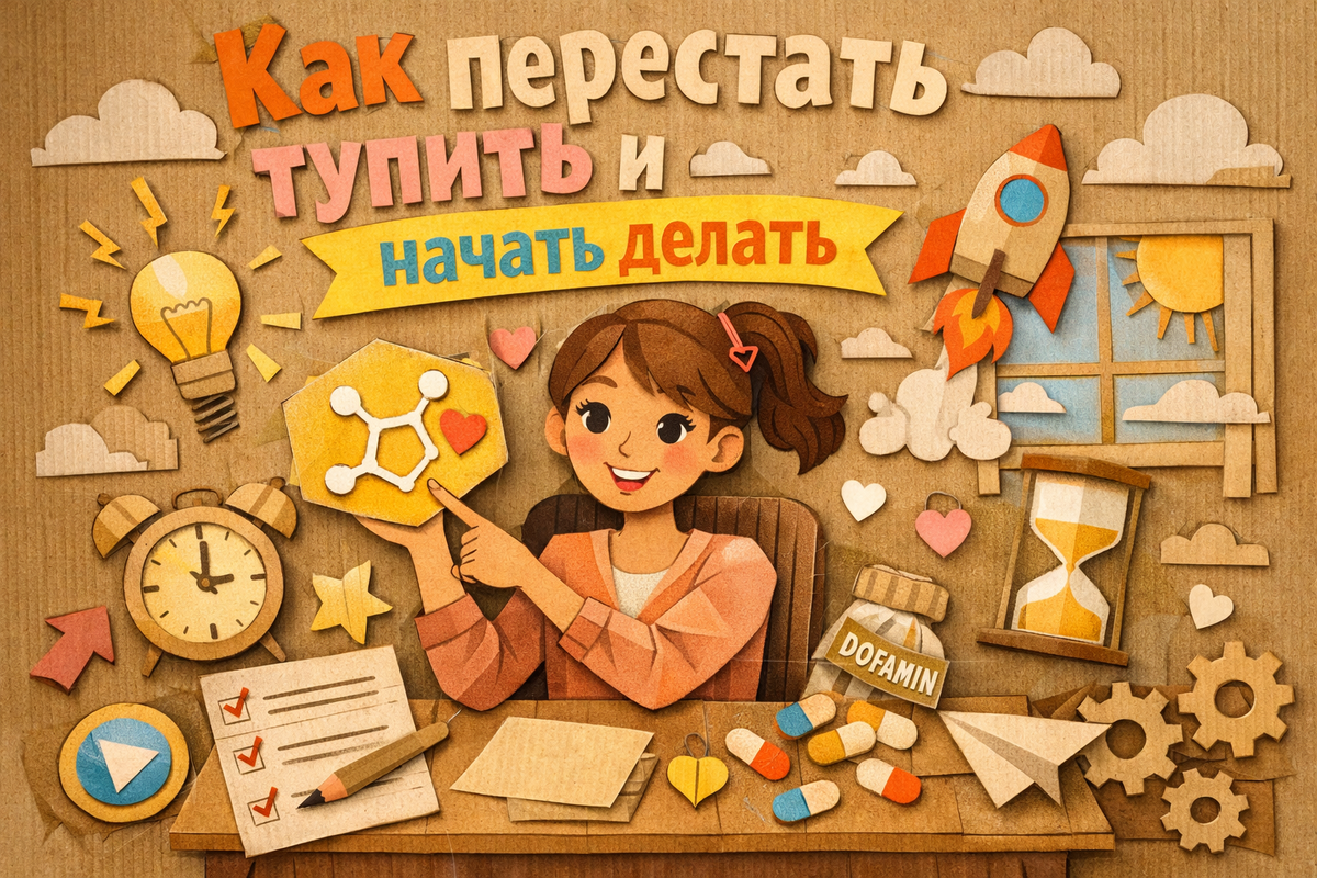 Инструкция: как перестать тупить и начать делать
