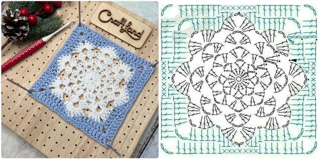 Зимний пост. Вязание снежинок да ёлочек. 🎄❄️