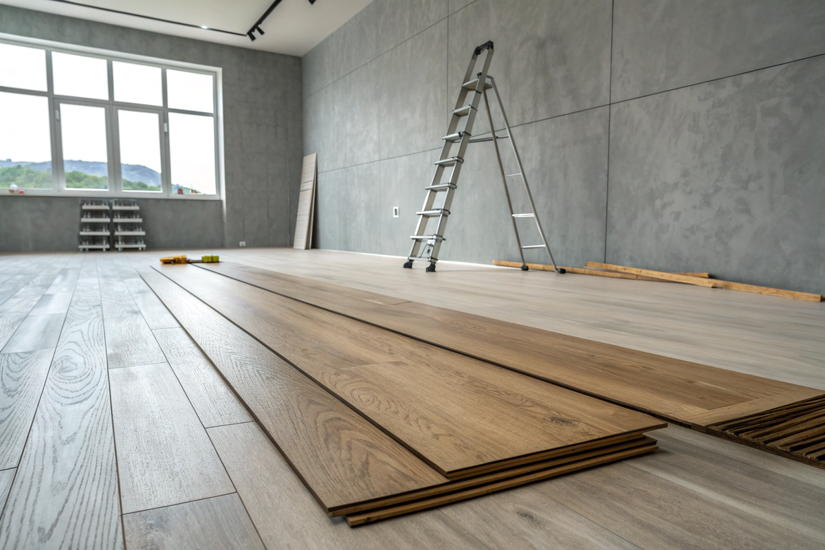 Что сначала пол или стены