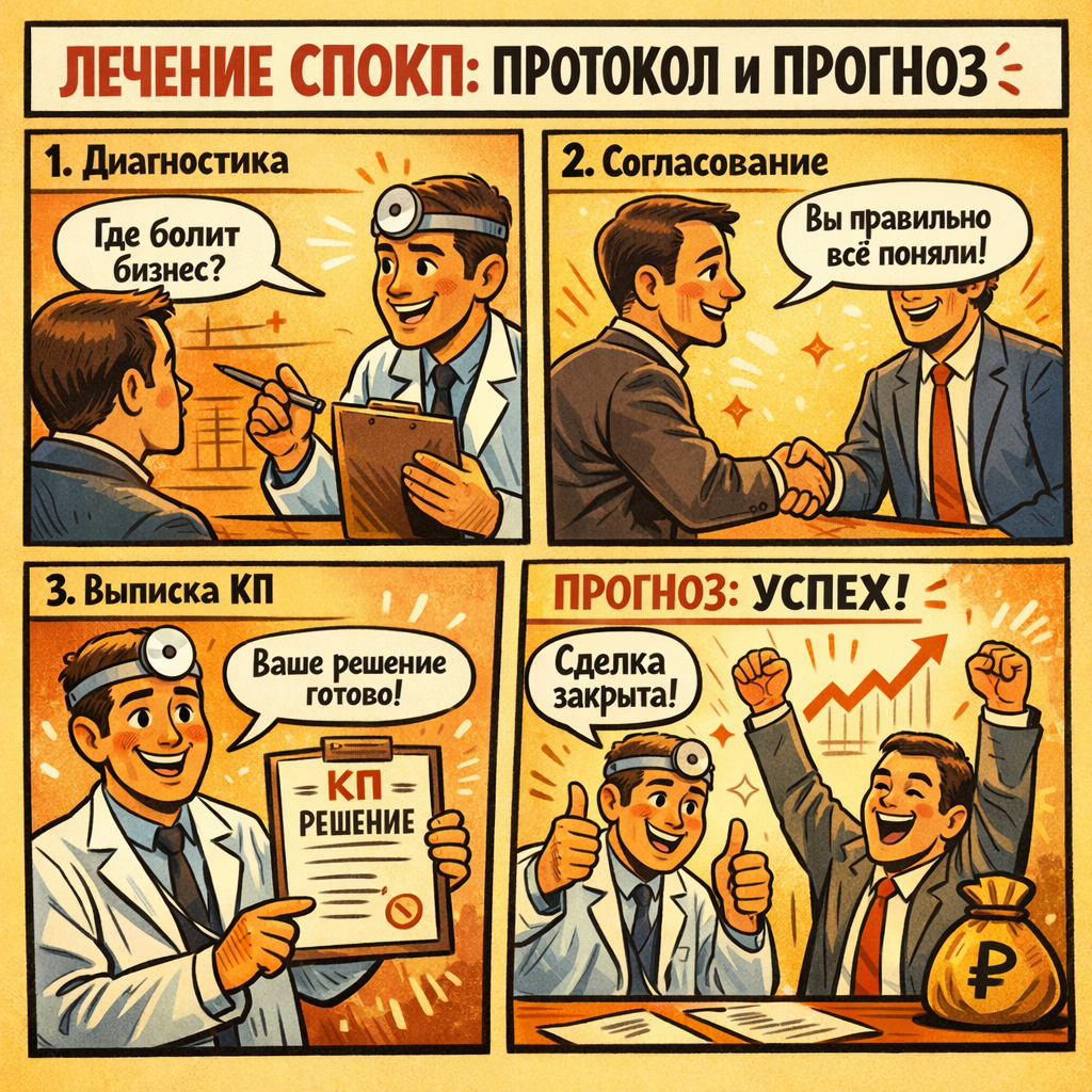 Схема работы с СПОКП