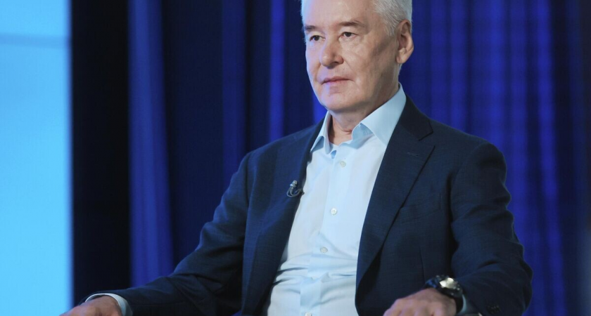    Мэр Москвы Сергей Собянин дает интервью генеральному директору медиагруппы "Россия сегодня" Дмитрию Киселеву в Москве | © РИА Новости / Виталий Белоусов