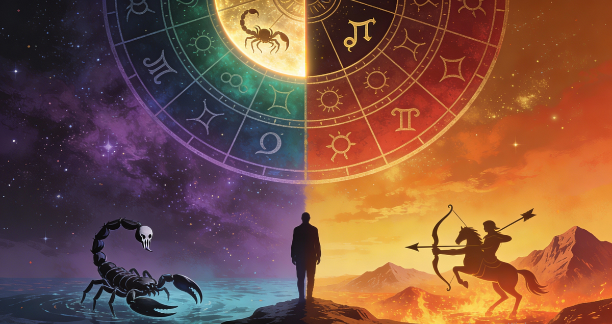 🌙⚡ От скрытности Скорпиона к дерзости Стрельца: что делает этот куспид самым мощным в зодиаке