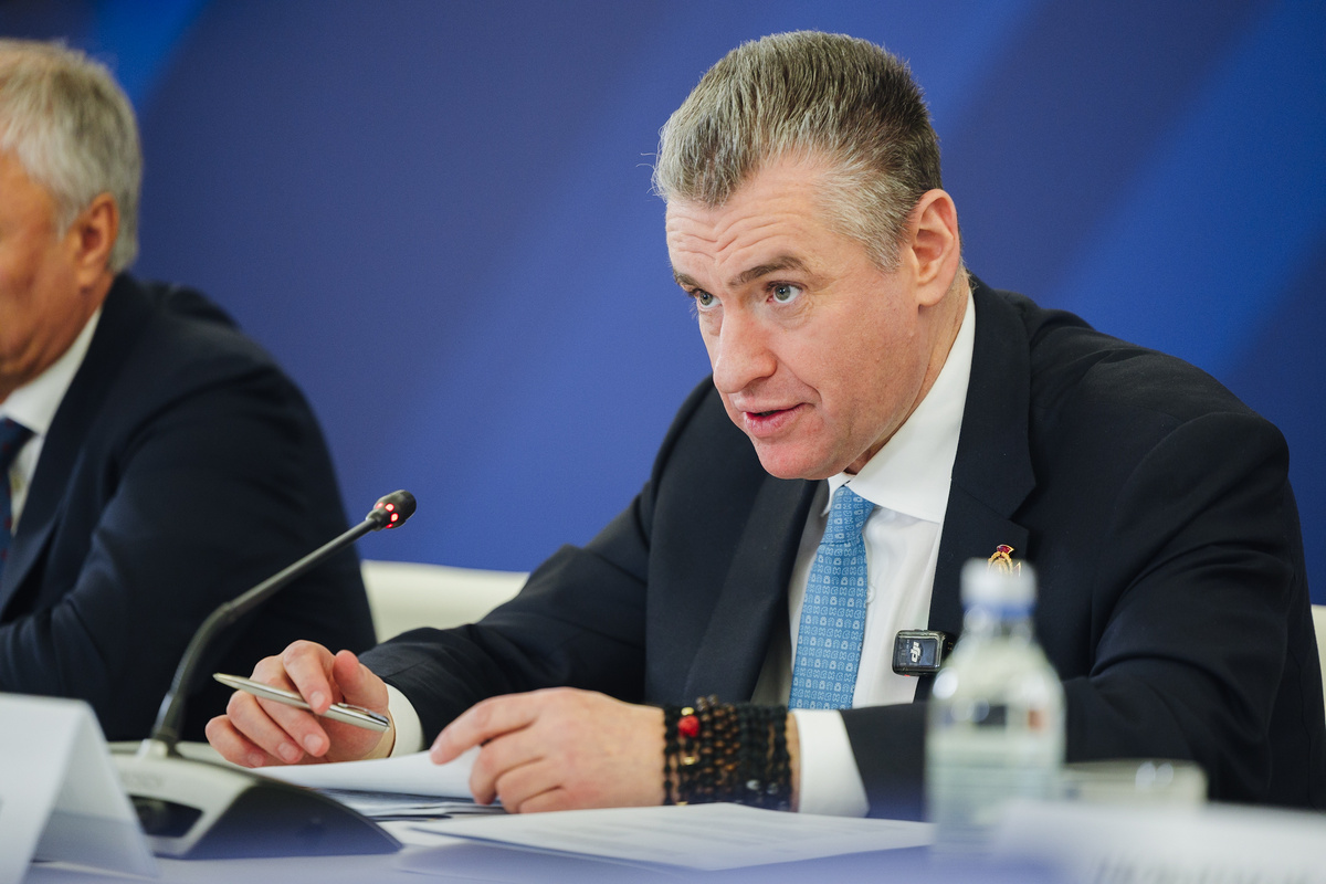 Председатель ЛДПР Леонид Слуцкий