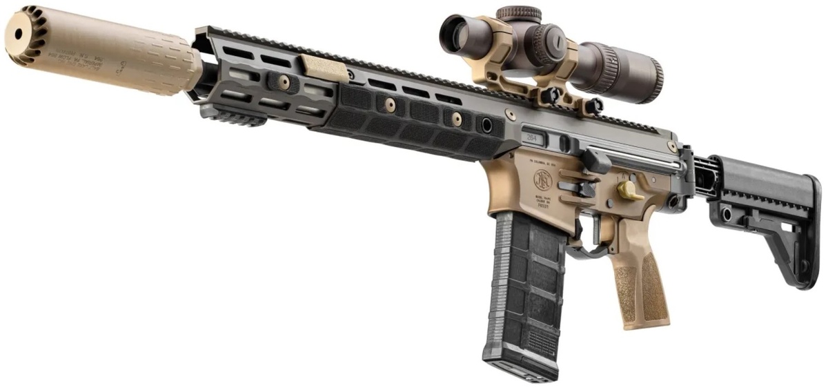 Штурмовая винтвока IWS. Вид слева.