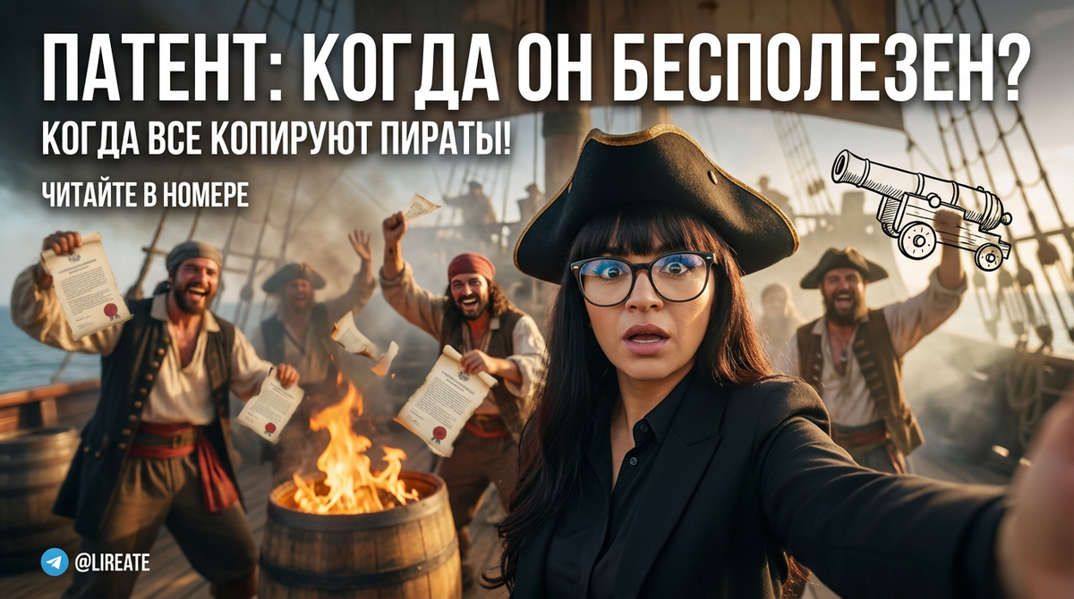    Обзор случаев, когда патент не обеспечивает защиту от копирования изобретения. Лирейт