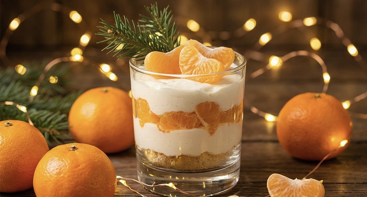 Мандариновый чизкейк 