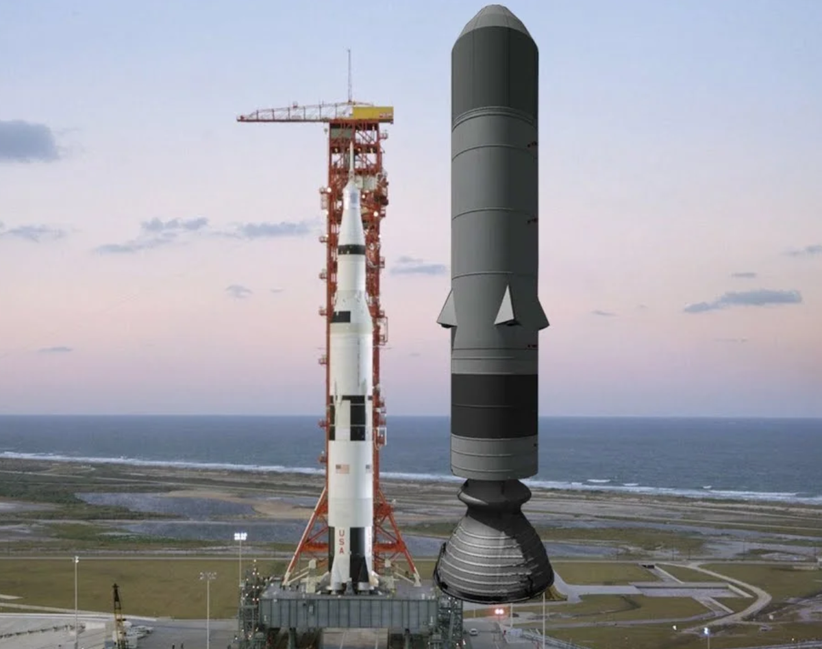 «Морской дракон» в сравнении с «Сатурном V»