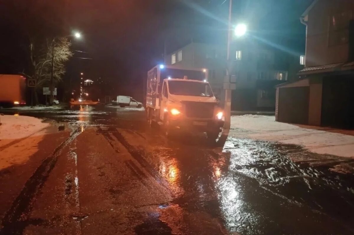    Прокуратура Калининграда следит за устранением аварии на водопроводе