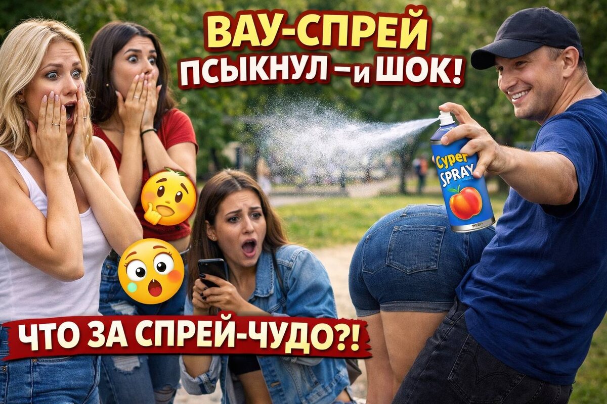 🤯 Он просто распылил ЭТО… Реакция девушек бесценна! | Голые и смешные