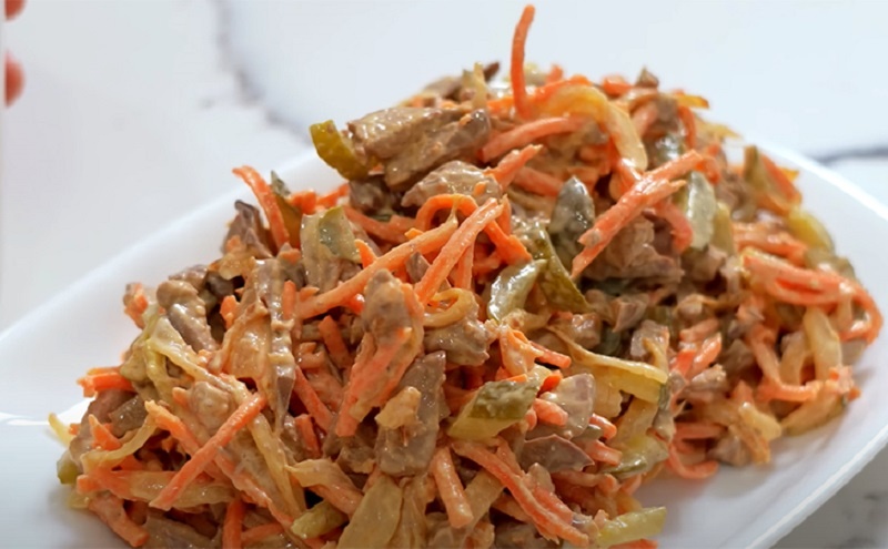 Царский новогодний салат из печени: всего три ингредиента, а вкус будто из ресторана