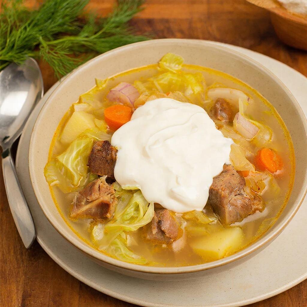 Суп «Губернский»: Сытное угощение с ароматом дымка 