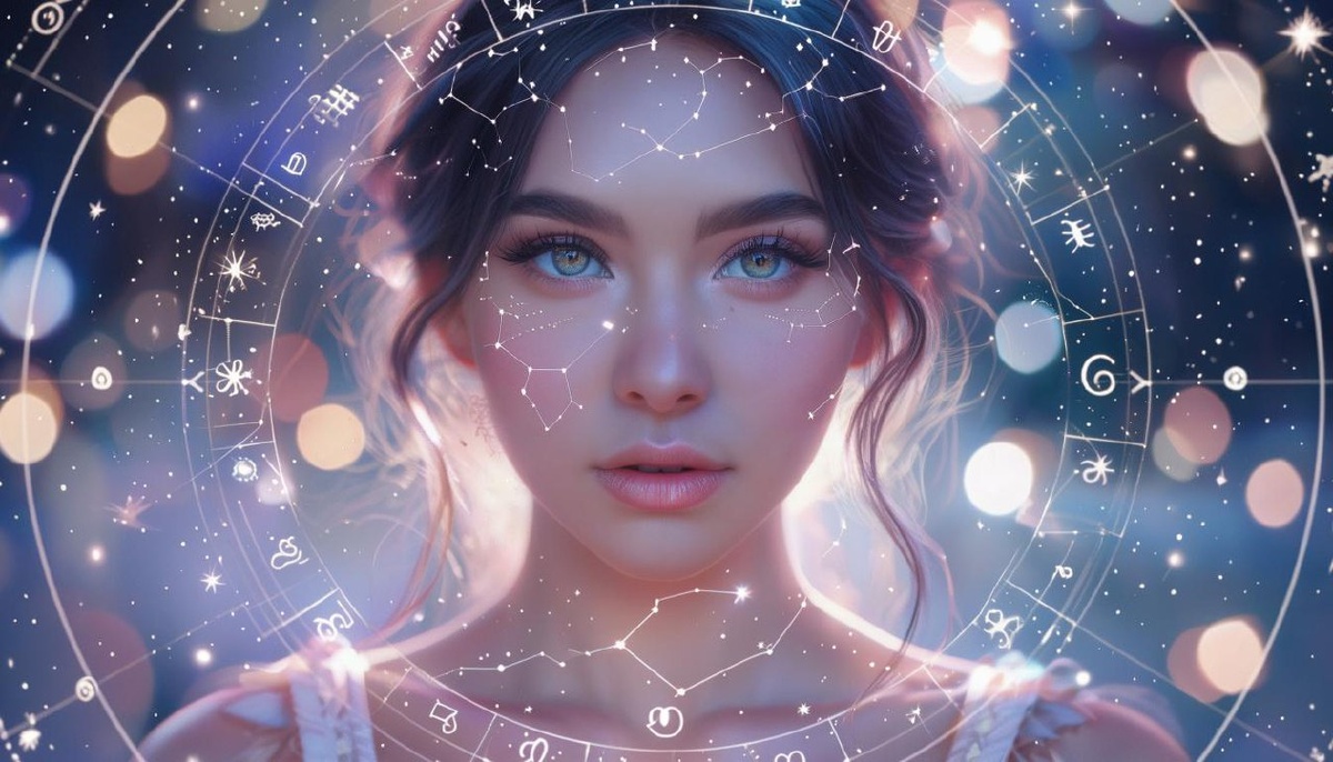 Астрология. Иллюстрация сгенерирована нейросетью