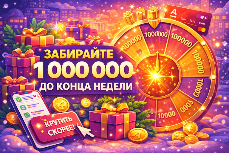 Как успеть забрать 1 000 000 рублей до 28 декабря