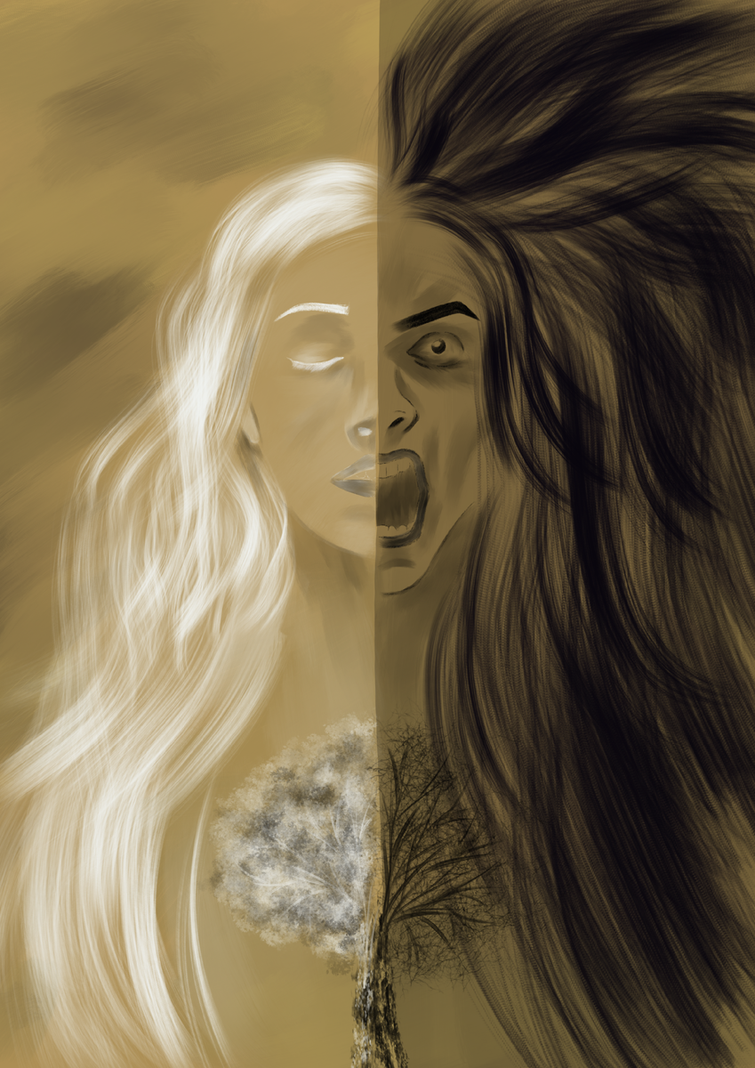 Общение с собой и своим подсознательным позволяет узнать себя больше, тем самым способствуя формированию позиции, личных границ и самоценности. Изображение авторское — авторская колода МАК-карт.