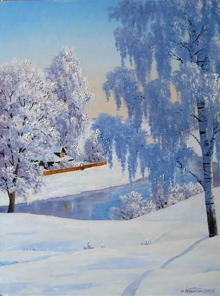 Художник Олег Кангин 