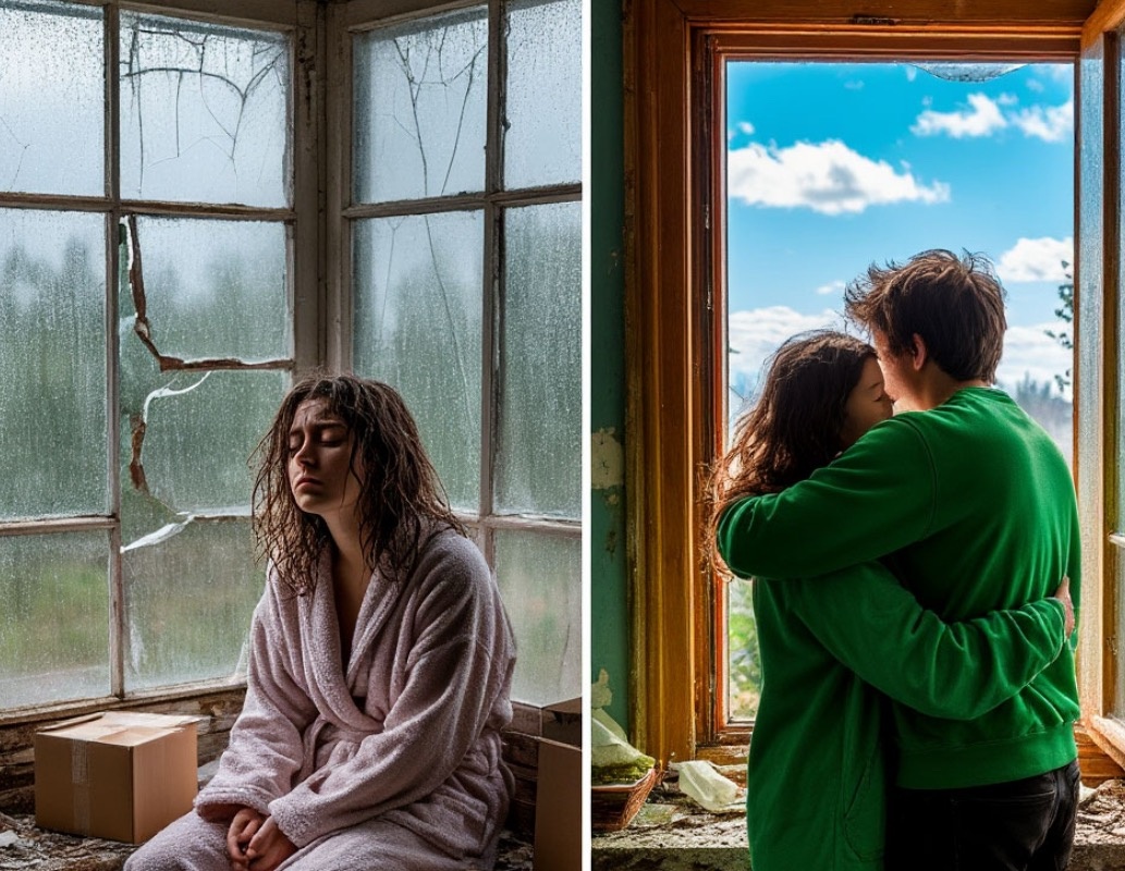 Визуализация истории нашей клиентки Людмилы