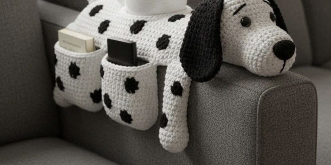 Органайзеры для дивана. Прелесть своими руками 🧶