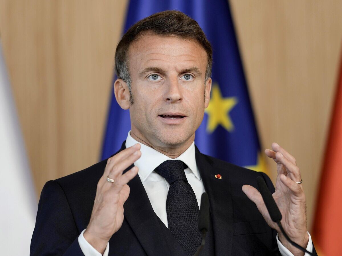    Президент Франции Эммануэль Макрон | © AP Photo / Markus Schreiber