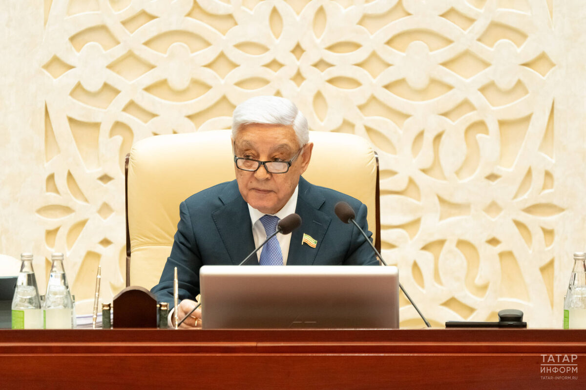 Председатель Государственного Совета РТ Фарид МухаметшинФото: © Салават Камалетдинов / «Татар-информ»