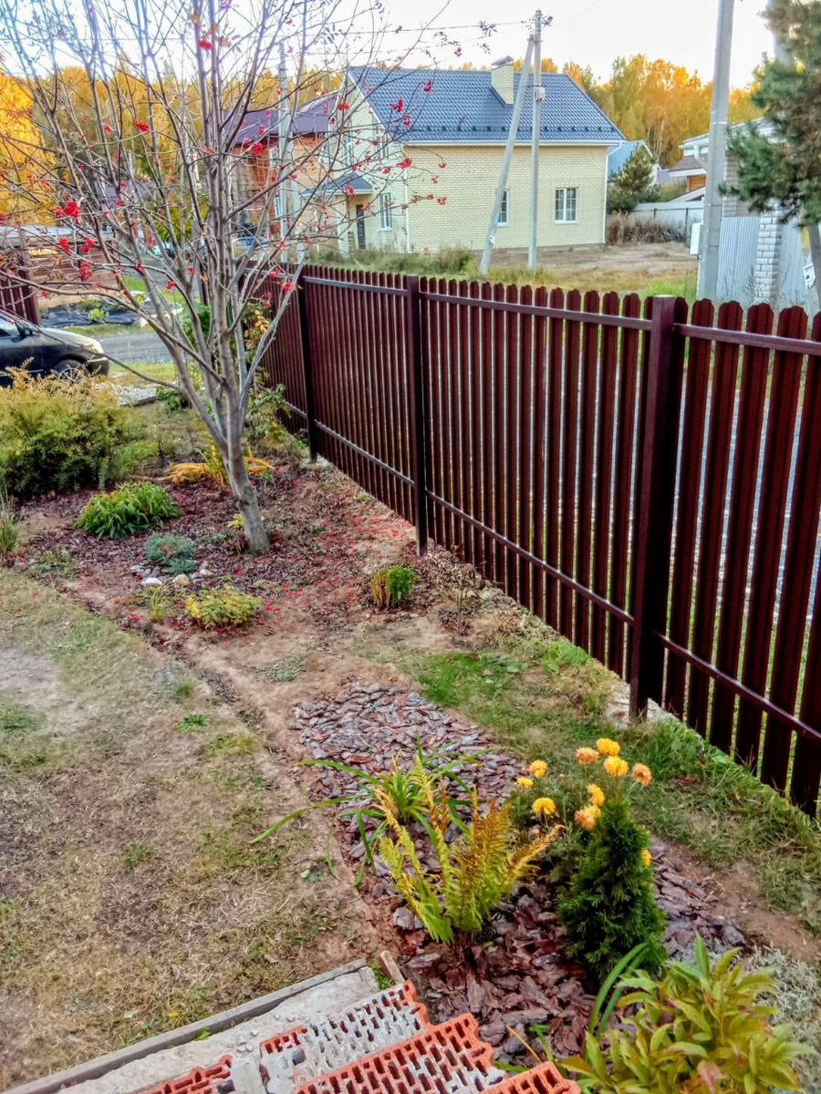 Новый забор