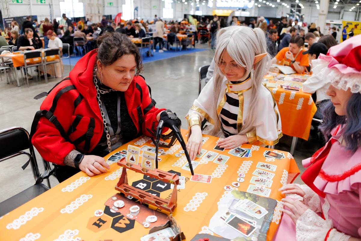 Игры в настолки на фестивале «Игрокон Lite»Источник: пресс-служба фестиваля
