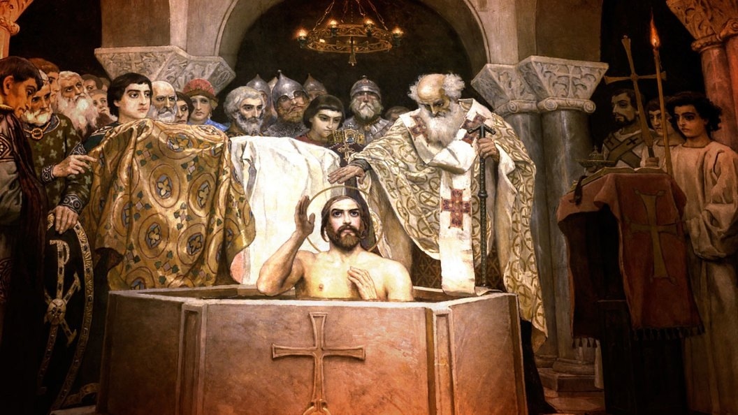 Крещение Владимира в Херсонесе 