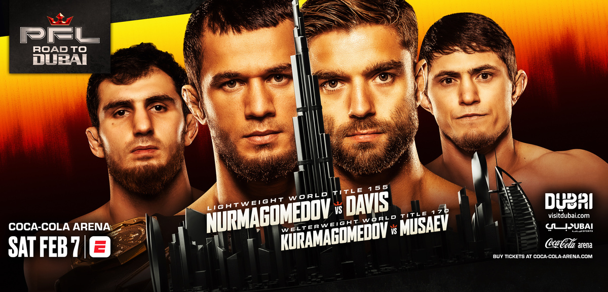     PFL Road to Dubai: Нурмагомедов – Дэвис