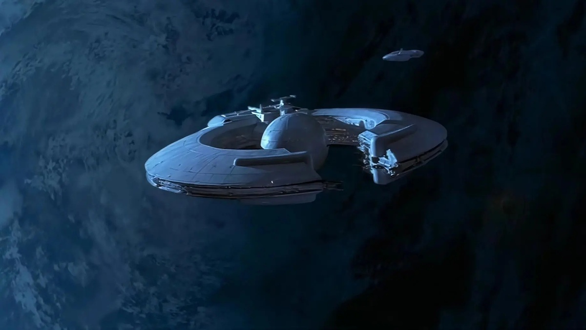 Блокада Набу Торговой Федерацией. Фото: Lucasfilm