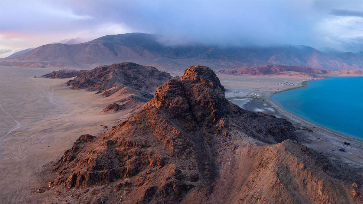 Вечером у Толбо-нуур.