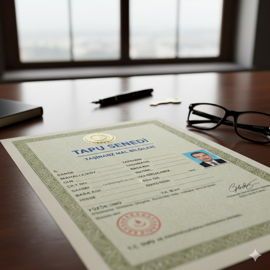 Тапу право собственности в Турции (фото ИИ)