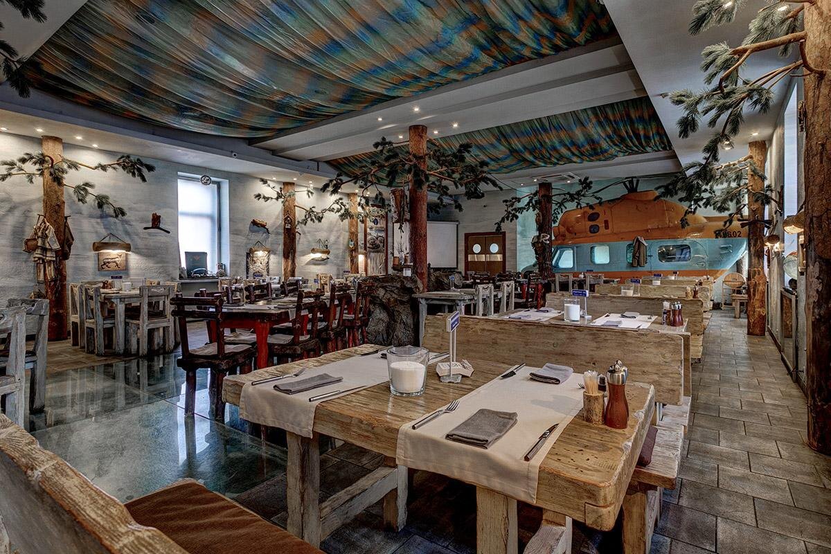 ПРЕСС-СЛУЖБА «ЭКСПЕДИЦИЯ»📷Интерьер ресторана «Экспедиция»