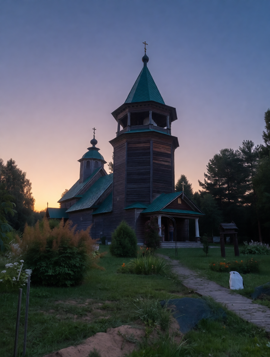 Храм в селе Троицкое Нижегородской области