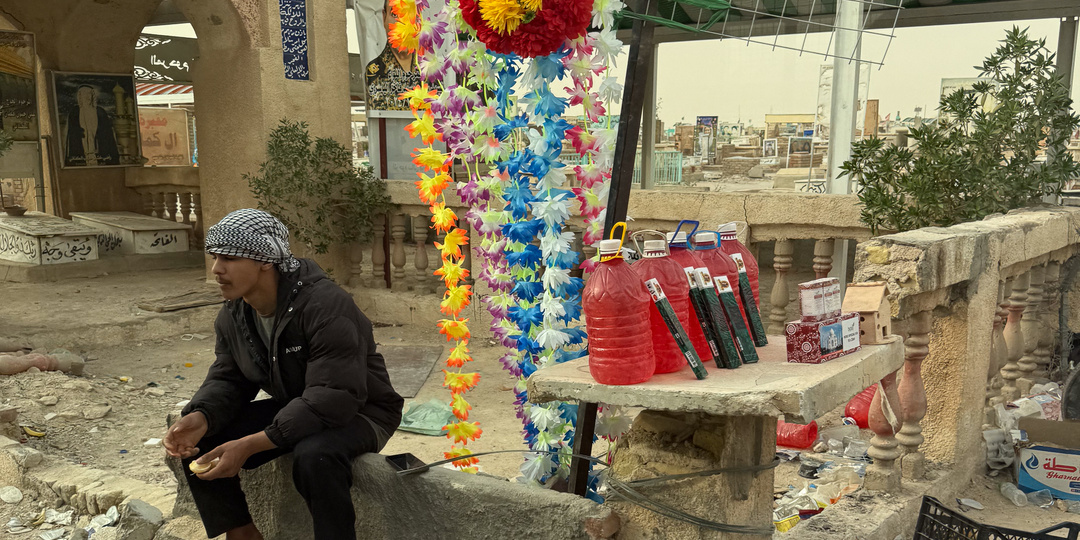 Побывала на самом большом кладбище в мире. Ирак