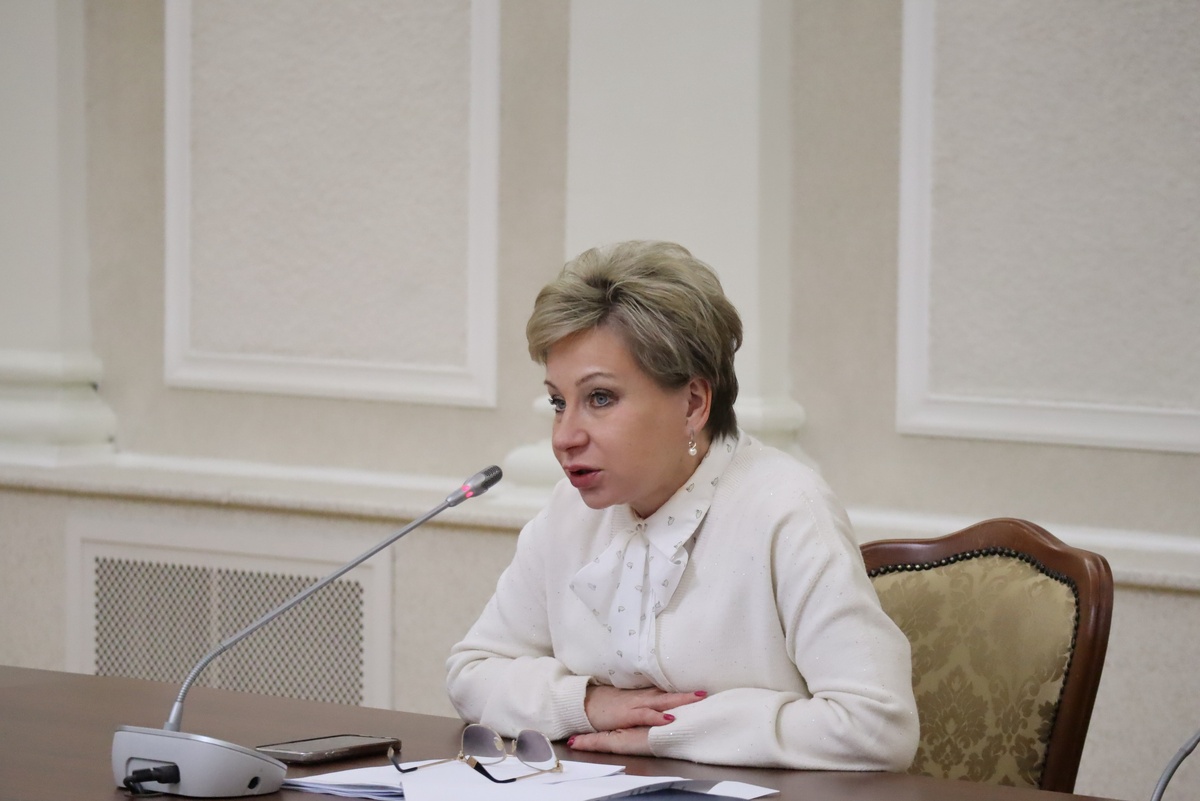    Премьер-министр правительства Карелии по социальным вопросам Лариса Подсадник . Фото: «Республика» / Дарья Бутенева