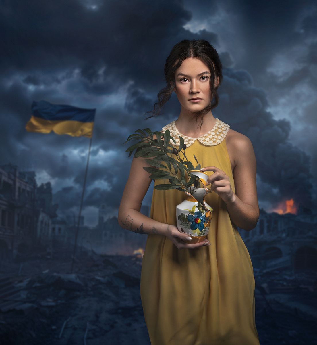 Annual Final 2024 - Portrait AI (Artificial Intelligence) - First place - Silver badge by Therese Asplund - Sweden